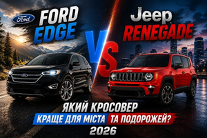 Ford Edge или Jeep Renegade: какой кроссовер лучше для города и путешествий в 2026 году фото