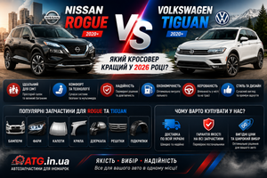 Nissan Rogue чи Volkswagen Tiguan: який кросовер кращий для міста та сім&rsquo;ї у 2026 році фото