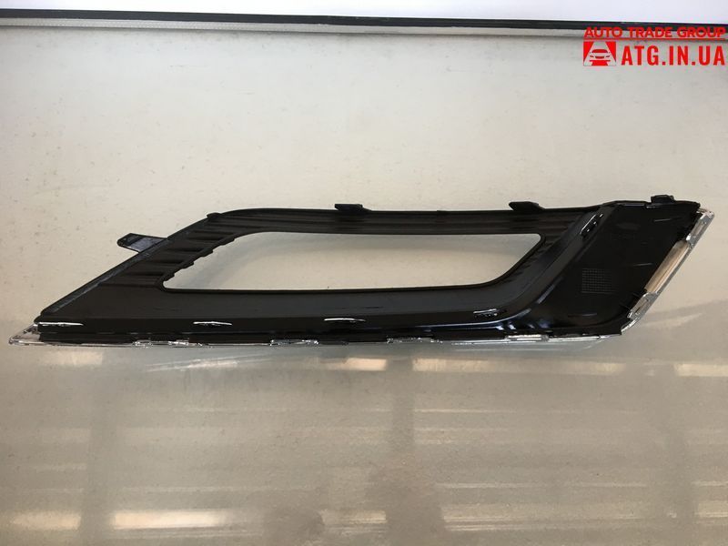 Ford Fusion 2017-2018 Решітка бампера ліва під птф хром галоген HS7Z 17B814 BB FF2017-101 фото