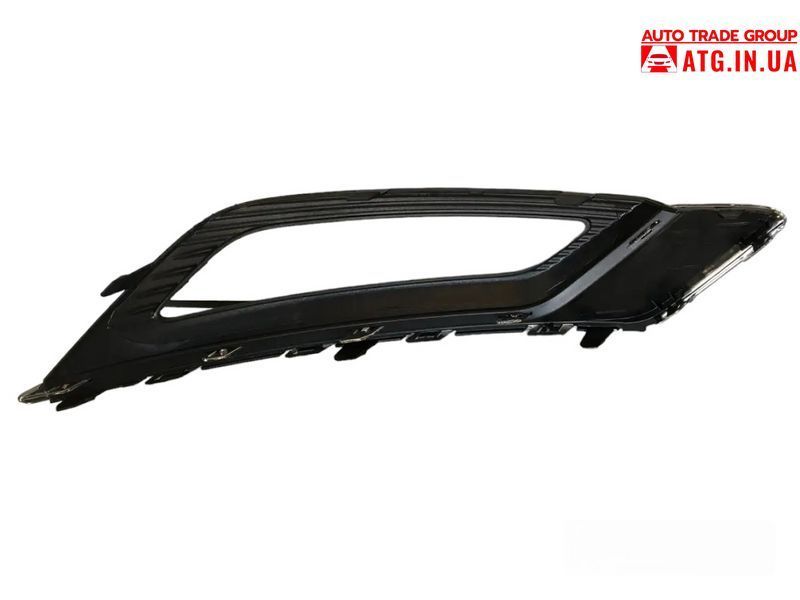 Ford Fusion 2017-2018 Решітка бампера ліва під птф хром галоген HS7Z 17B814 BB FF2017-101 фото