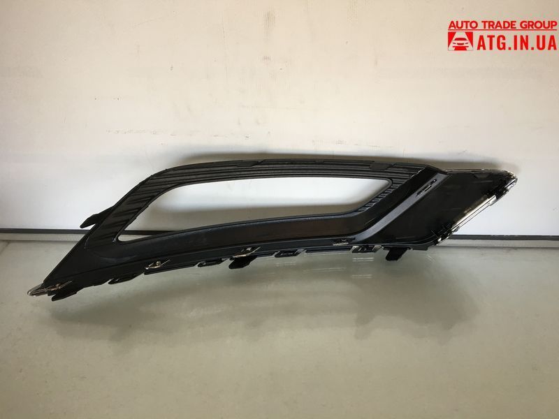Ford Fusion 2017-2018 Решітка бампера ліва під птф хром галоген HS7Z 17B814 BB FF2017-101 фото