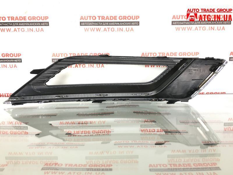 Ford Fusion 2017-2018 Решітка бампера ліва під птф хром галоген HS7Z 17B814 BB FF2017-101 фото