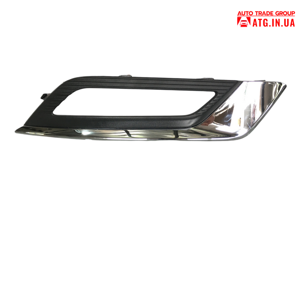 Ford Fusion 2017-2018 Решітка бампера права під птф хром галоген HS7Z17B814 BA FF2017-102 фото