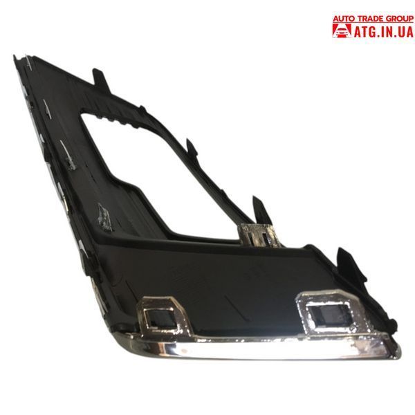 Ford Fusion 2017-2018 Решетка бампера левая под птф LED хром HS7319953C, HS7Z-17B814-CB VC-MD-FD-707A фото