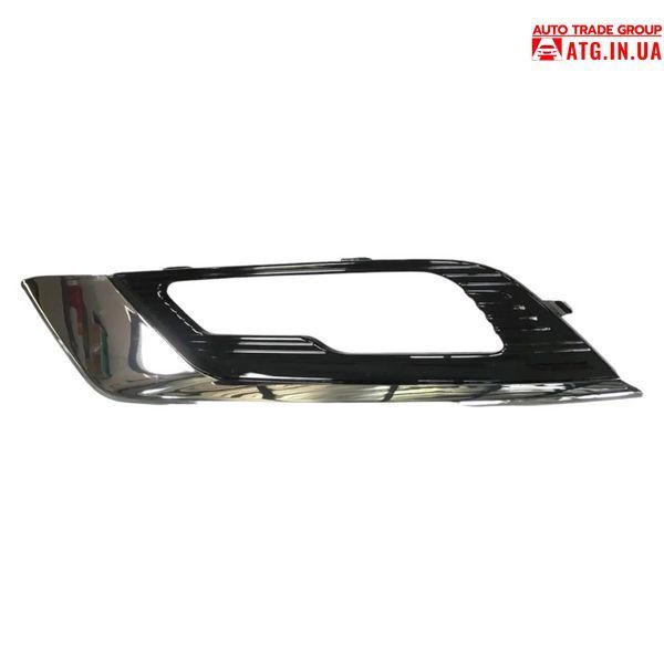 Ford Fusion 2017-2018 Решетка бампера левая под птф LED хром HS7319953C, HS7Z-17B814-CB VC-MD-FD-707A фото