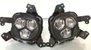 Kia Optima 2016-2018 Фары ПТФ Led с накладкой птф (комплект) 92201D4100, 86523D4000, 92202D410 VC-KA-OP-709 фото