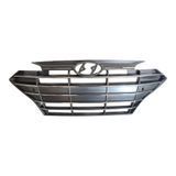HYUNDAI ELANTRA 2019-2020 Решітка переднього бампера (верхня) під паркторн 86350F2BB0 VC-EL-HY1039 фото