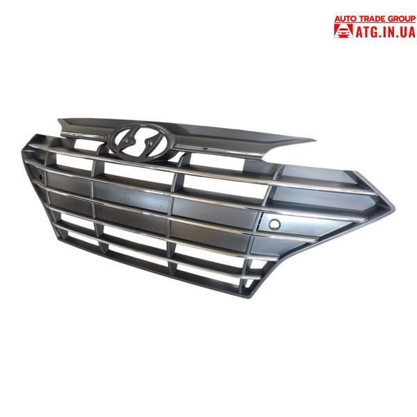 HYUNDAI ELANTRA 2019-2020 Решітка переднього бампера (верхня) під паркторн 86350F2BB0 VC-EL-HY1039 фото