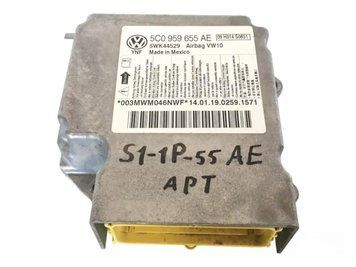 VW Passat B7 2012-2015 Блок управления подушек AIR BAG 5C0-959-655-AE-0P3 S1-1P-55AE фото