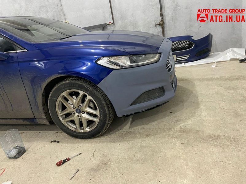 Ford Fusion mk5 2013-2016 Бампер передний без парктроников новый DS7Z-17D957-AAPTM VC-MD-FD-609A фото