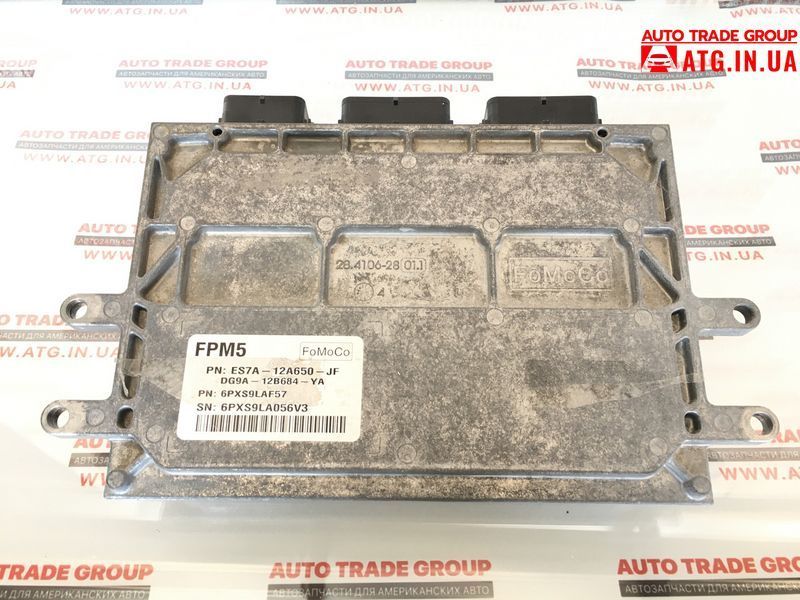 Ford Fusion 2013-2016 Блок ECU комп'ютер двигуна 2.5 оригінал б/у ES7A-12A650-JE A-FF-12B684-YA фото