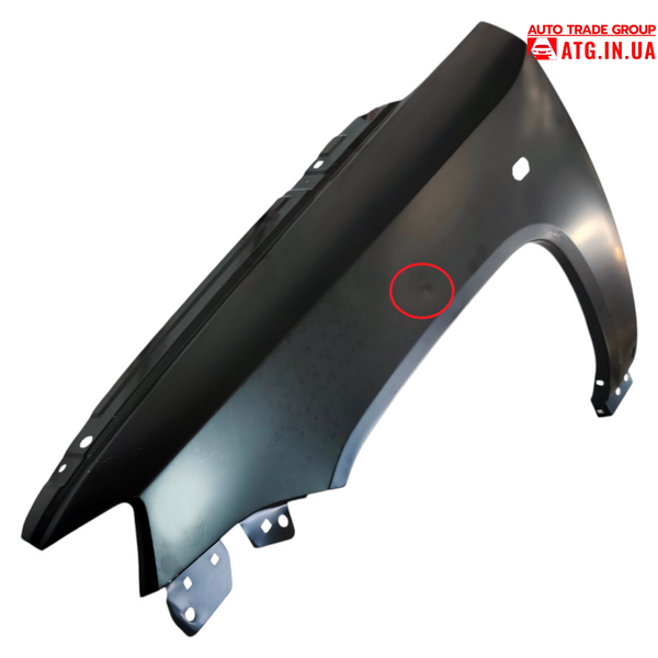 Крыло переднее левое Jeep Compass 2011-2016 68085303AA дефек VC-CP-JP-209-d фото
