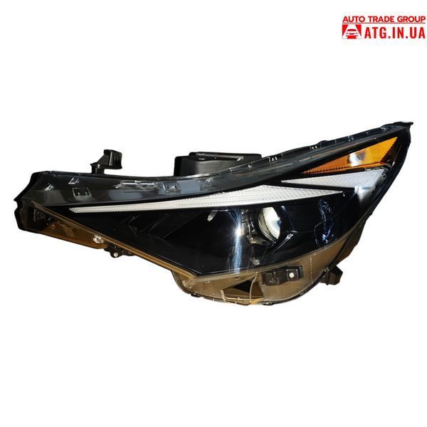 Hyundai Elantra 2021-2023 Фара левая галоген Led ДХО 92101AB000 VC-EL-HY3001 фото