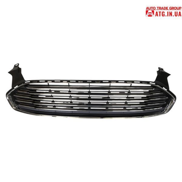 FORD FUSION 2013-2016 Решітка переднього бампера верхня хром DS7Z-8200-BA FF2013-42 фото