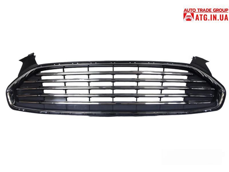 FORD FUSION 2013-2016 Решітка переднього бампера верхня хром DS7Z-8200-BA FF2013-42 фото