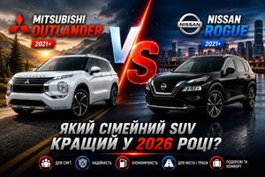 Mitsubishi Outlander или Nissan Rogue: какой семейный кроссовер лучше в 2026 году фото