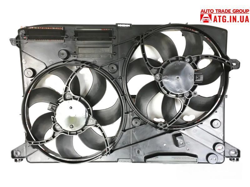Ford Fusion mk5 2013-2016 Диффузор кожух радиатора 2 вент. 1.5 2.0 T T DG9Z-8C607-C FF-2013-324 фото