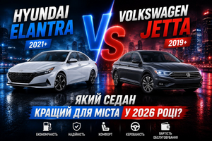 Hyundai Elantra или Volkswagen Jetta: какой седан лучше для города в 2026 году фото