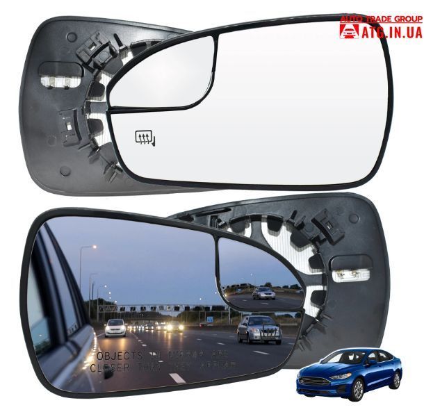 Ford Fusion mk5 2013-2020 Зеркальный элемент левый с подогревом DS7Z17K707F, KS7Z17K707G DS7Z17K707F фото
