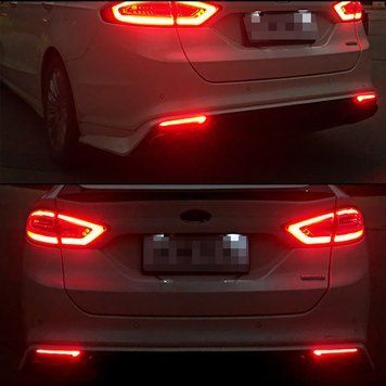 Ford Fusion mk5 2013-2018 Відбивач катафот актив LED комплект червоний DS7Z-13A565-K DS7Z13A565K фото