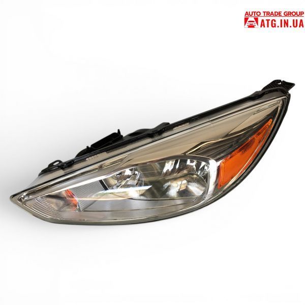 Ford Focus mk3 2015-2018 Фара ліва галоген з Led ДХВ світла (жовтий куточок) F1EZ-13008-GZ VC-FC-FD-1203 фото