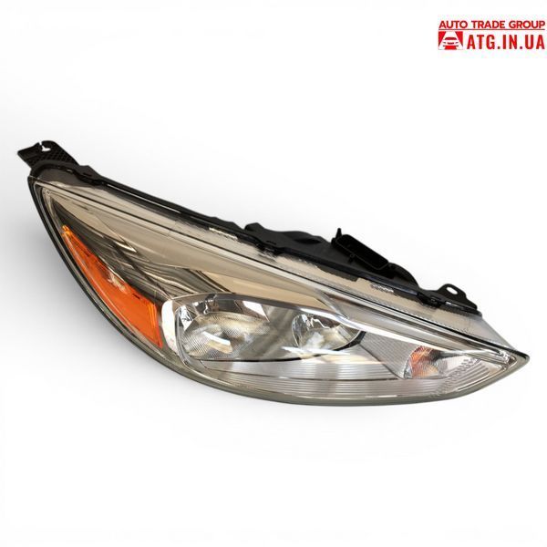 Ford Focus mk3 2015-2018 Фара права галоген з Led ДХВ світла (жовтий куточок) F1EZ-13008-GS VC-FC-FD-1203-1 фото