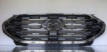 Ford Edge 2019- Решітка переднього бампера верхня хром/хром KT4Z8200-AA F-EDG2019-214 фото