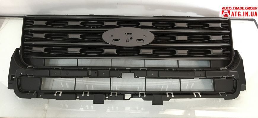 Ford Explorer 2016-2017 Решетка радиатора grill матовая серая FB5Z8200AC VC-EXPLORER-FD-247 фото