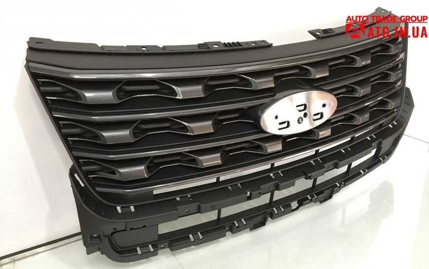Ford Explorer 2016-2017 Решетка радиатора grill матовая серая FB5Z8200AC VC-EXPLORER-FD-247 фото