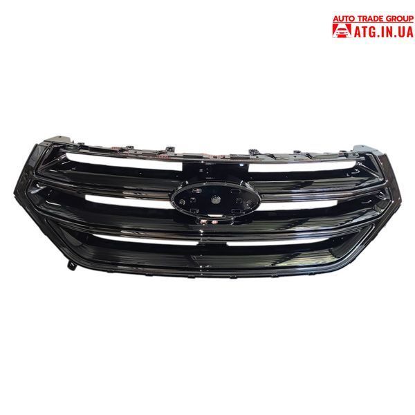 Ford Edge 2015-2018 Решетка радиатора центральная чёрная под камеры FT4Z8200BA, FT4Z8200AA VC-EG-FD-253 фото
