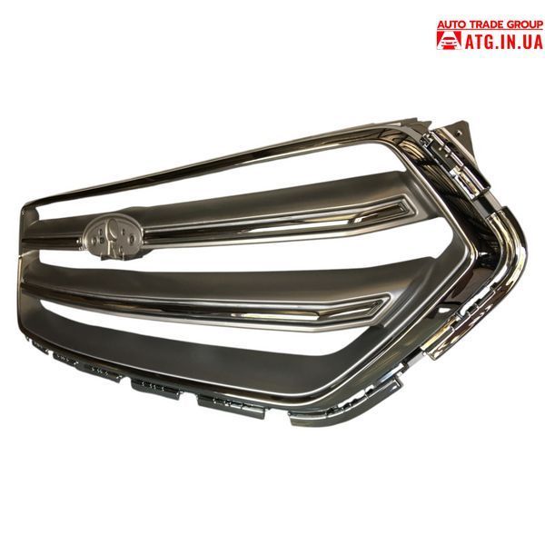 Ford Escape MK3 2017-2019 Решетка радиатора grill серая с хром полоски GJ5Z8200CC, GJ548200BDW VC-EC-FD-507 фото