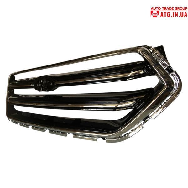 Ford Escape MK3 2017-2019 Решетка радиатора grill чёрный глянец хром рамка GJ5Z8200AA VC-EC-FD-547 фото