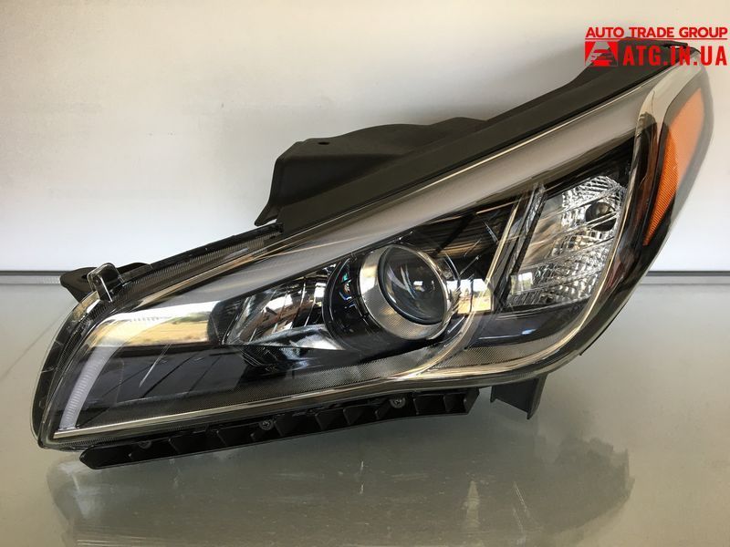 Hyundai SONATA 2016 Фара галоген LED ДХО 8 пін з мотором регулювання ліва не активний катафот 92101C2000 SANHY16-242 фото