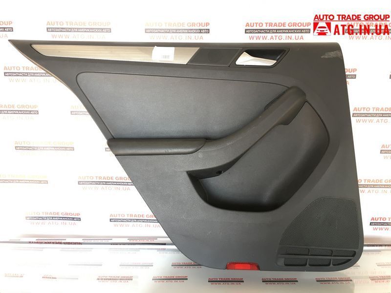 VW Jetta 2011-2018 Обшивка двери (карта) задняя левая Volkswagen оригинал б/у 5C6-867-211-AD-HON C9-8WJ-211A фото