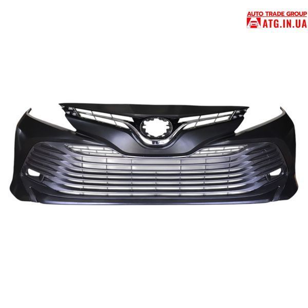 Toyota Camry V70 2018-2020 LE\XLE Бампер передній без парктроніків 521193T933 VC-TY-CM-3026 фото