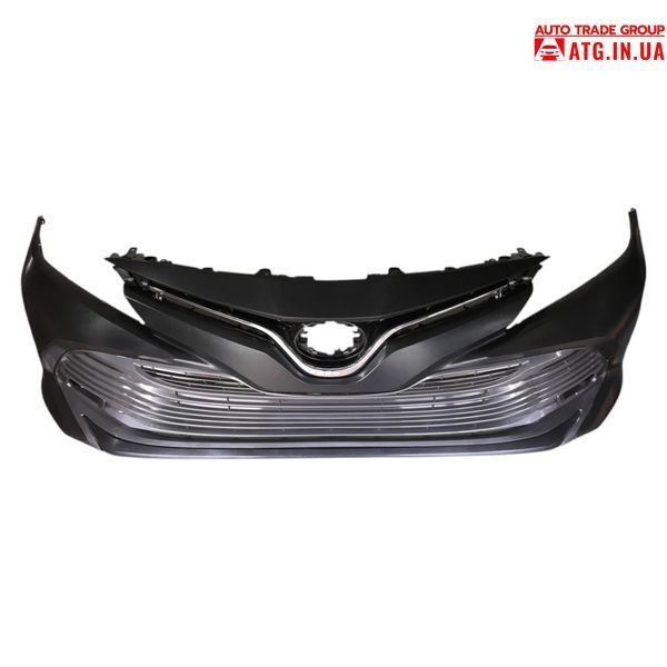 Toyota Camry V70 2018-2020 LE\XLE Бампер передній без парктроніків 521193T933 VC-TY-CM-3026 фото
