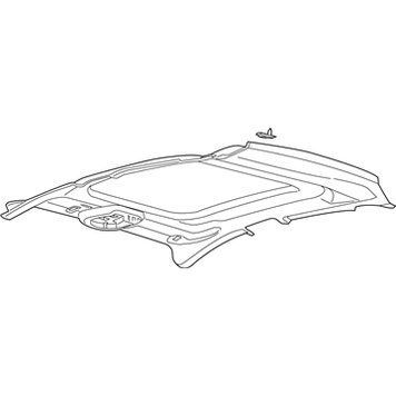 Lincoln MKZ 2010-2012 Обшивка потолка оригинал б/у FP5Z-5451916-CA FP5Z-5451916-CA фото