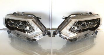 Nissan Rogue 2017-2020 Фары комплект Full Led 26010-6FL0A, 26060-6FL0A NIS-L фото