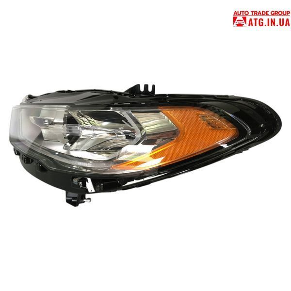 Ford Fusion 2016-2018 Фара галоген з жовтим куточком ліва Led ДХО HS7Z13008H FF2017-85 фото