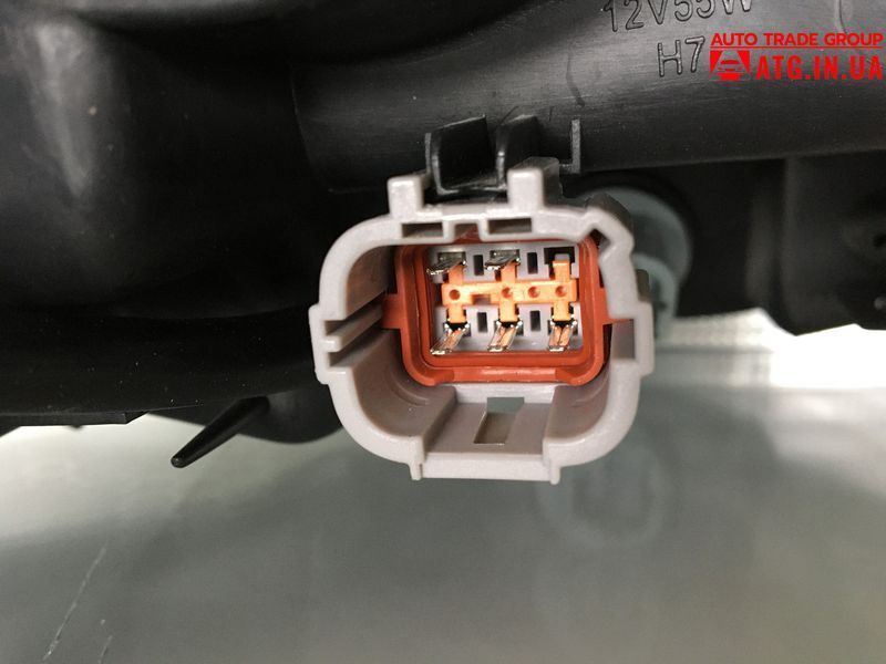 Nissan Rogue 2014-2015 Фары комплект галоген Led ДХО 26010-4BA5A, 26060-4BA2A NIS-L1 фото