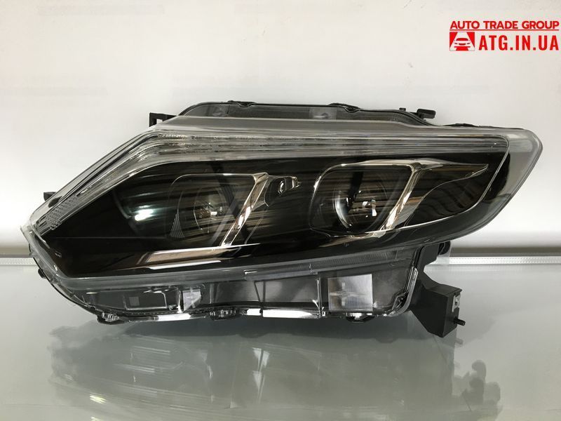 Nissan Rogue 2014-2015 Фары комплект галоген Led ДХО 26010-4BA5A, 26060-4BA2A NIS-L1 фото