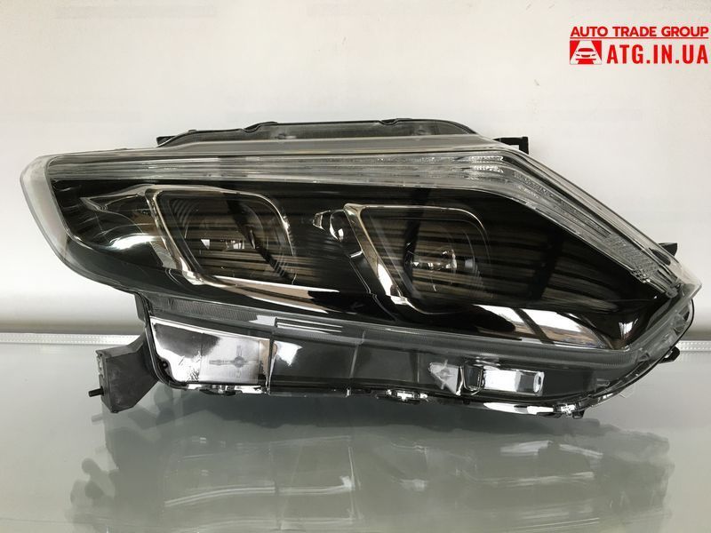 Nissan Rogue 2014-2015 Фары комплект галоген Led ДХО 26010-4BA5A, 26060-4BA2A NIS-L1 фото