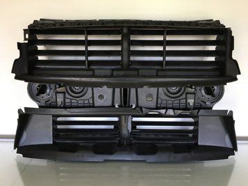 Ford Escape MK3 2017-2019 Жалюзі дефлектор радіатора рамка 1.5L/2.0L без мотора GV4Z-8475-A F-ESC-2017-298-1 фото